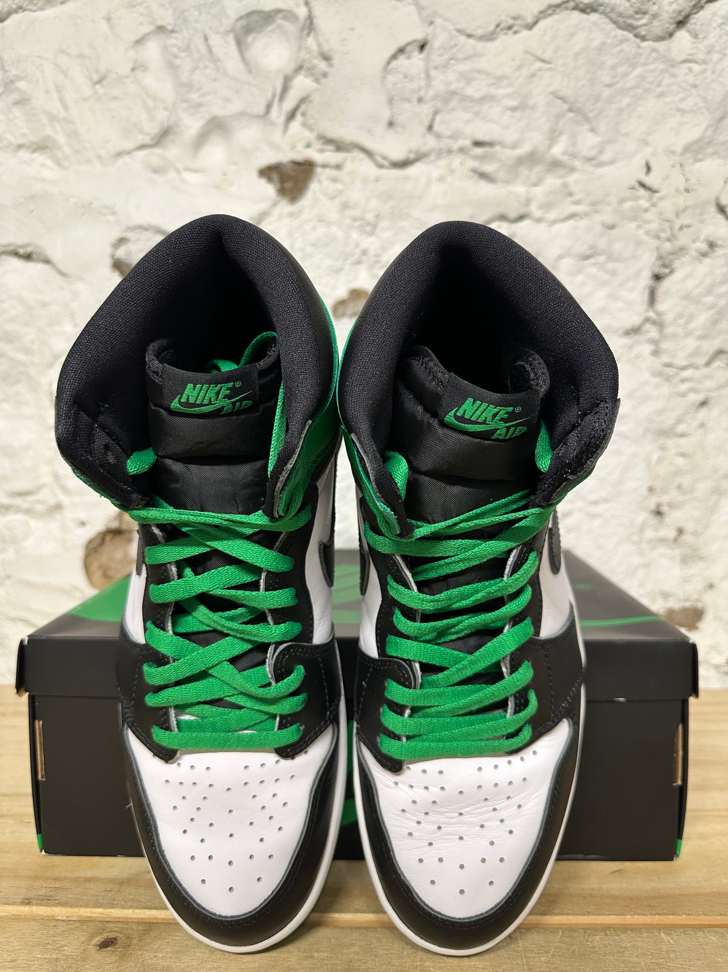 Air Jordan 1 High Lucky Green Sz 12
