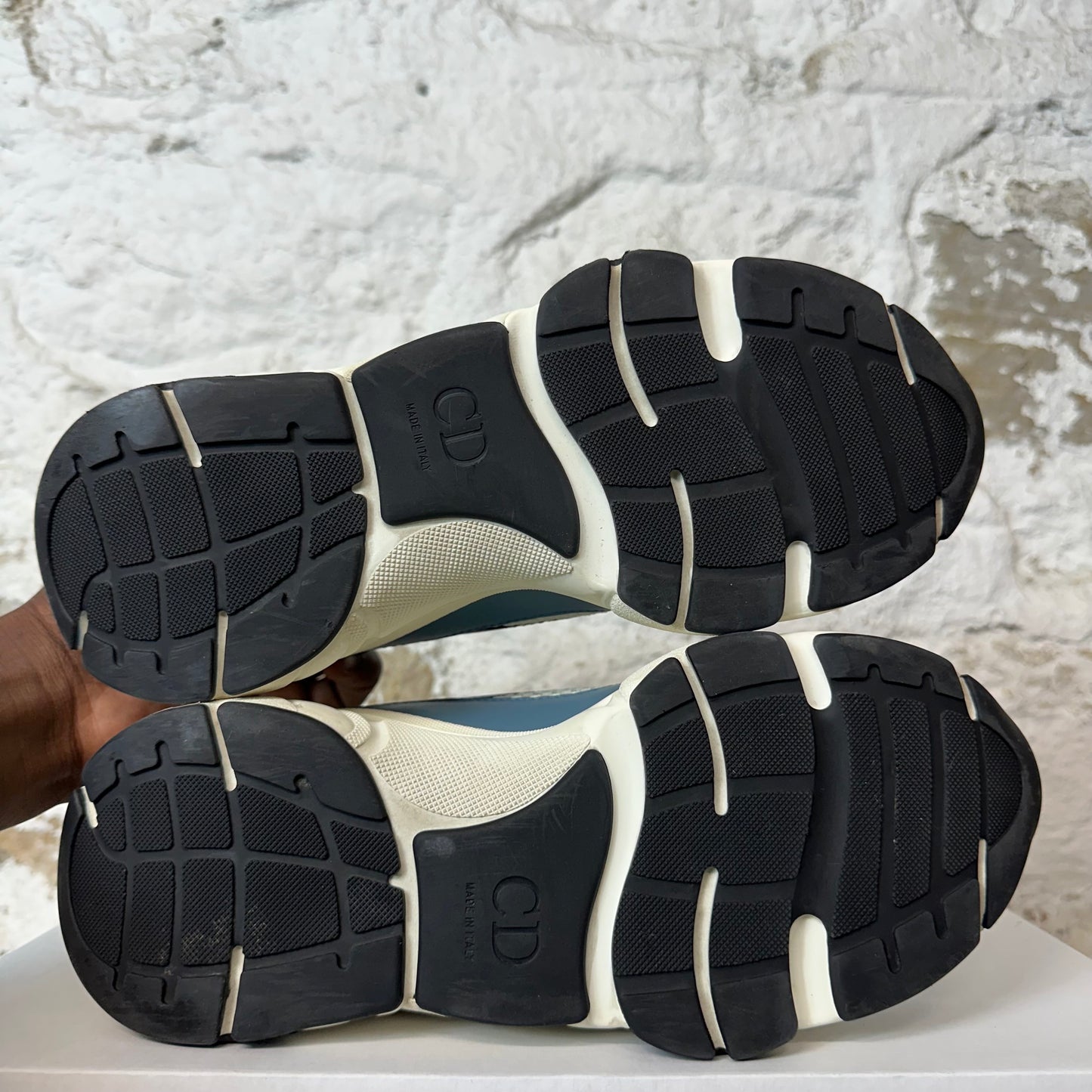 Dior B22 Blue White Yellow Sneaker Sz 6 (38)