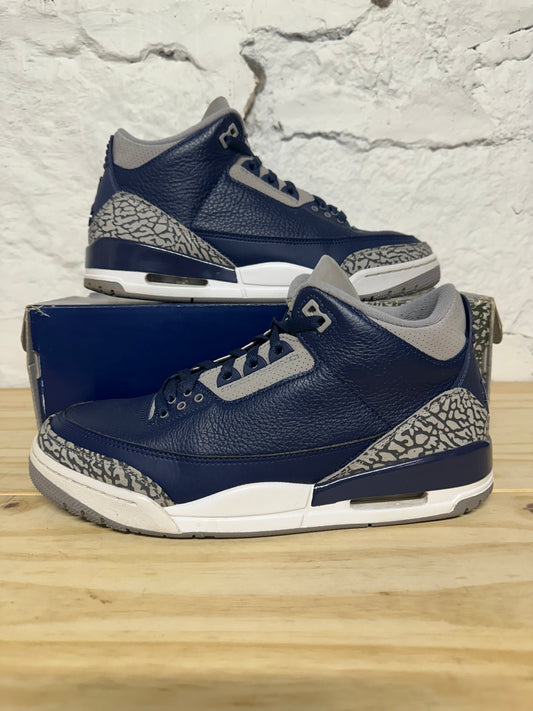 Air Jordan 3 Georgetown Sz 10