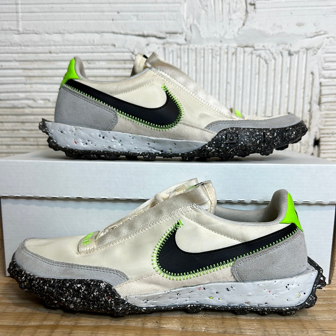 Nike Waffle White Green Sz 7.5 (9W)