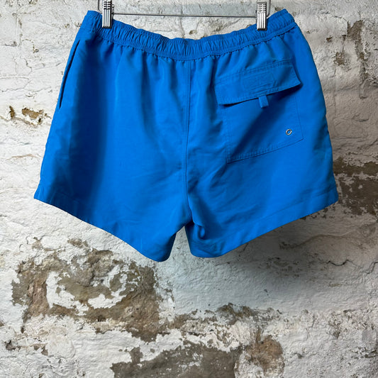 Burberry Horseferry Logo Swim Shorts Blue Sz M
