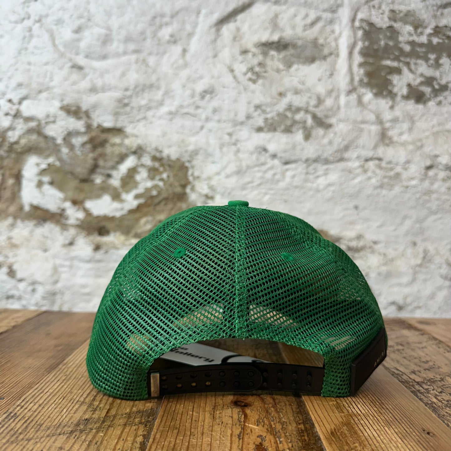 Amiri Green Stars White Green Trucker Hat