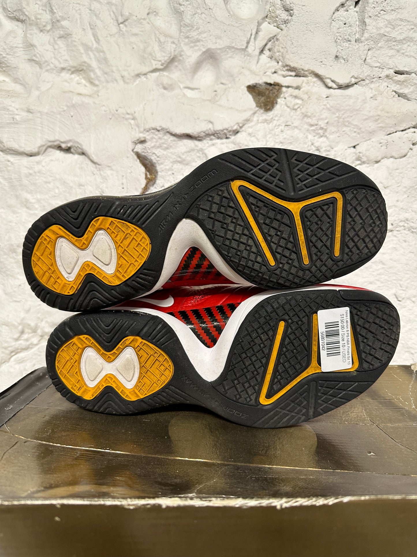 Nike LeBron 8 PS NBA Finals Sz 10