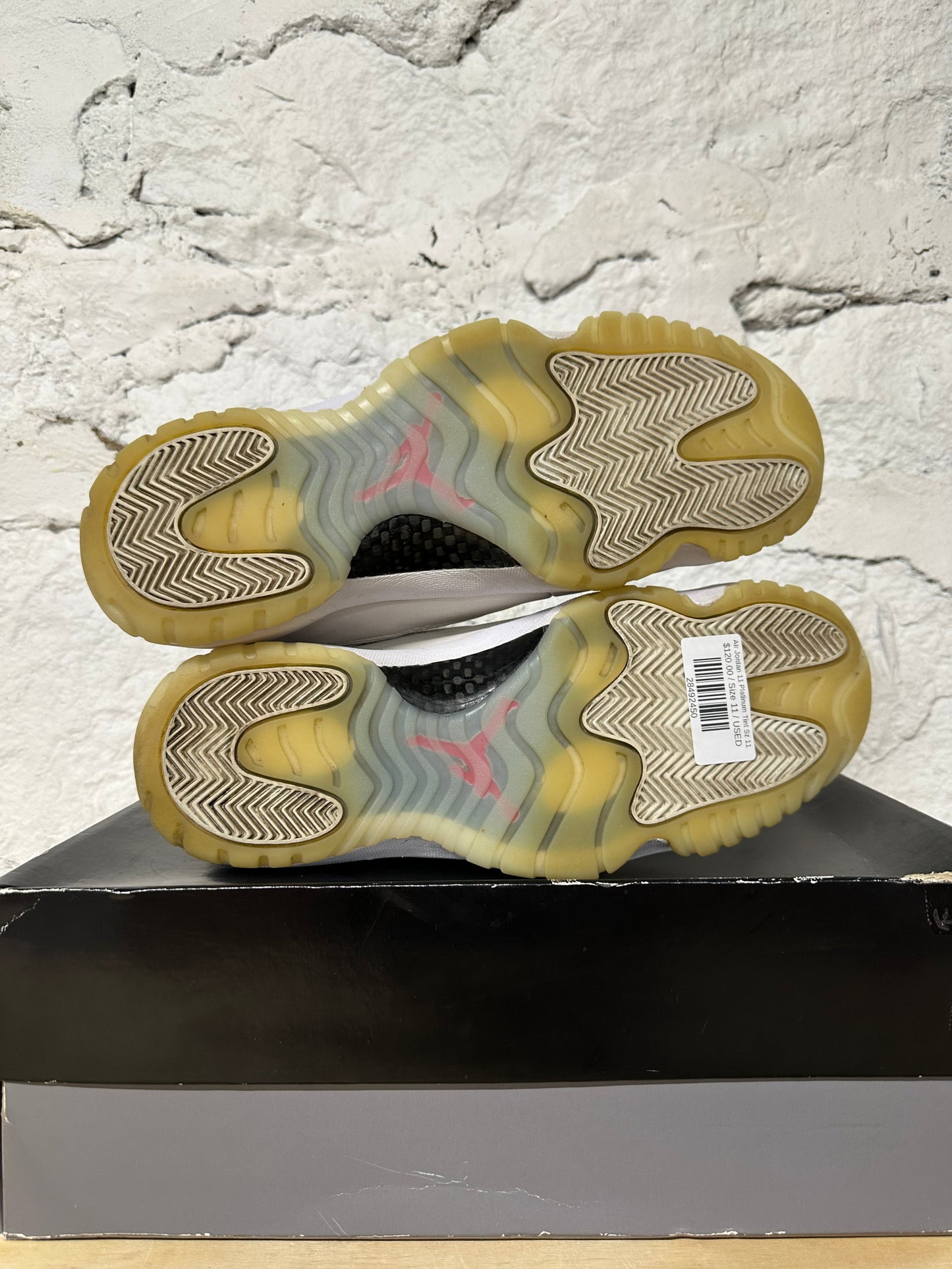 Air Jordan 11 High Platinum Tint Sz 11