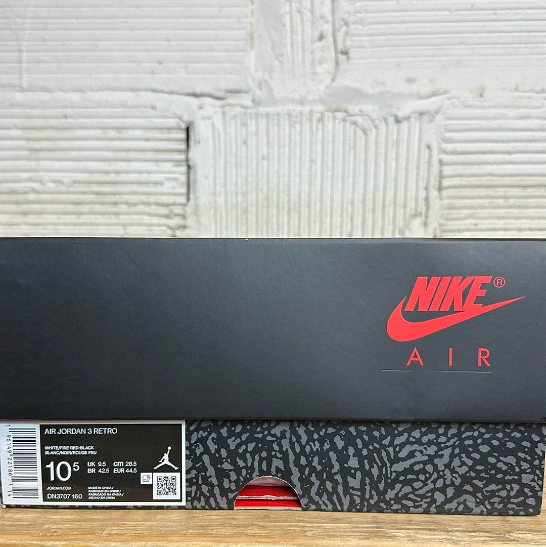 Air Jordan 3 Fire Red (2022) Sz 10.5