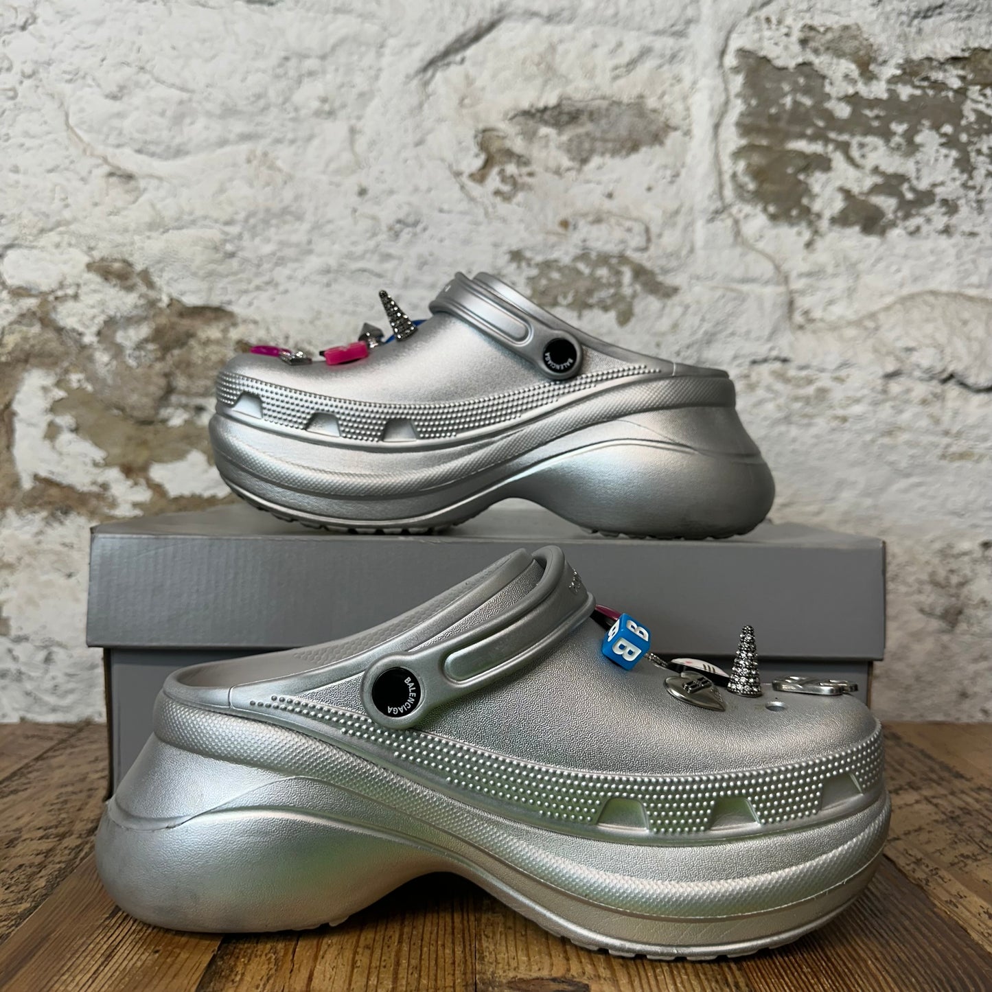 Balenciaga Mule Strap Croc Jibbit Sneaker Sz 6 (38)