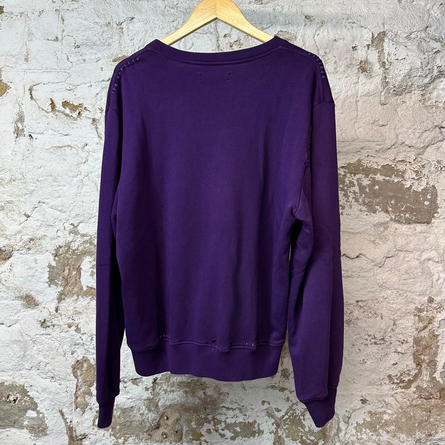 Amiri Red Cobra Poison Crewneck Purple Sz S