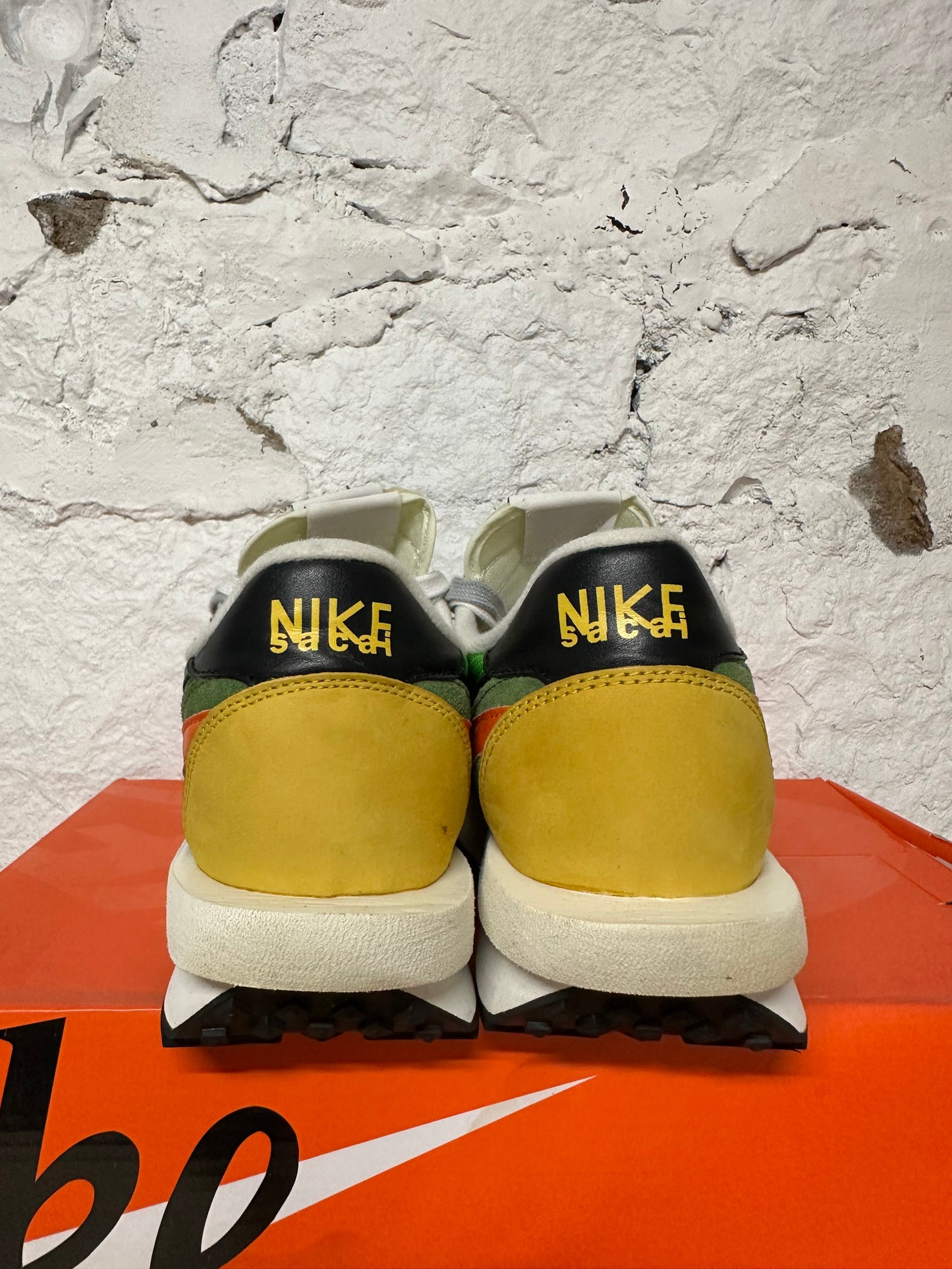 Nike LD Waffle Sacai Racer Green White Sz 10.5