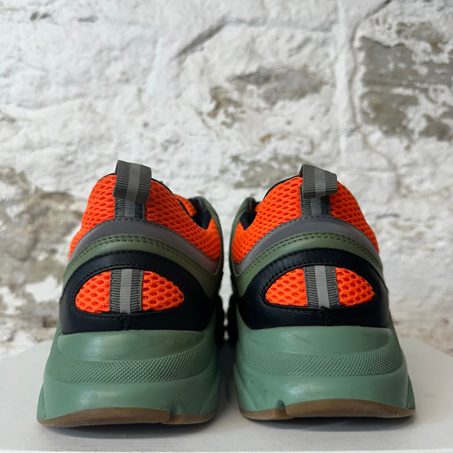 Dior B22 Orange Green Black Sneaker Sz 12 (45)