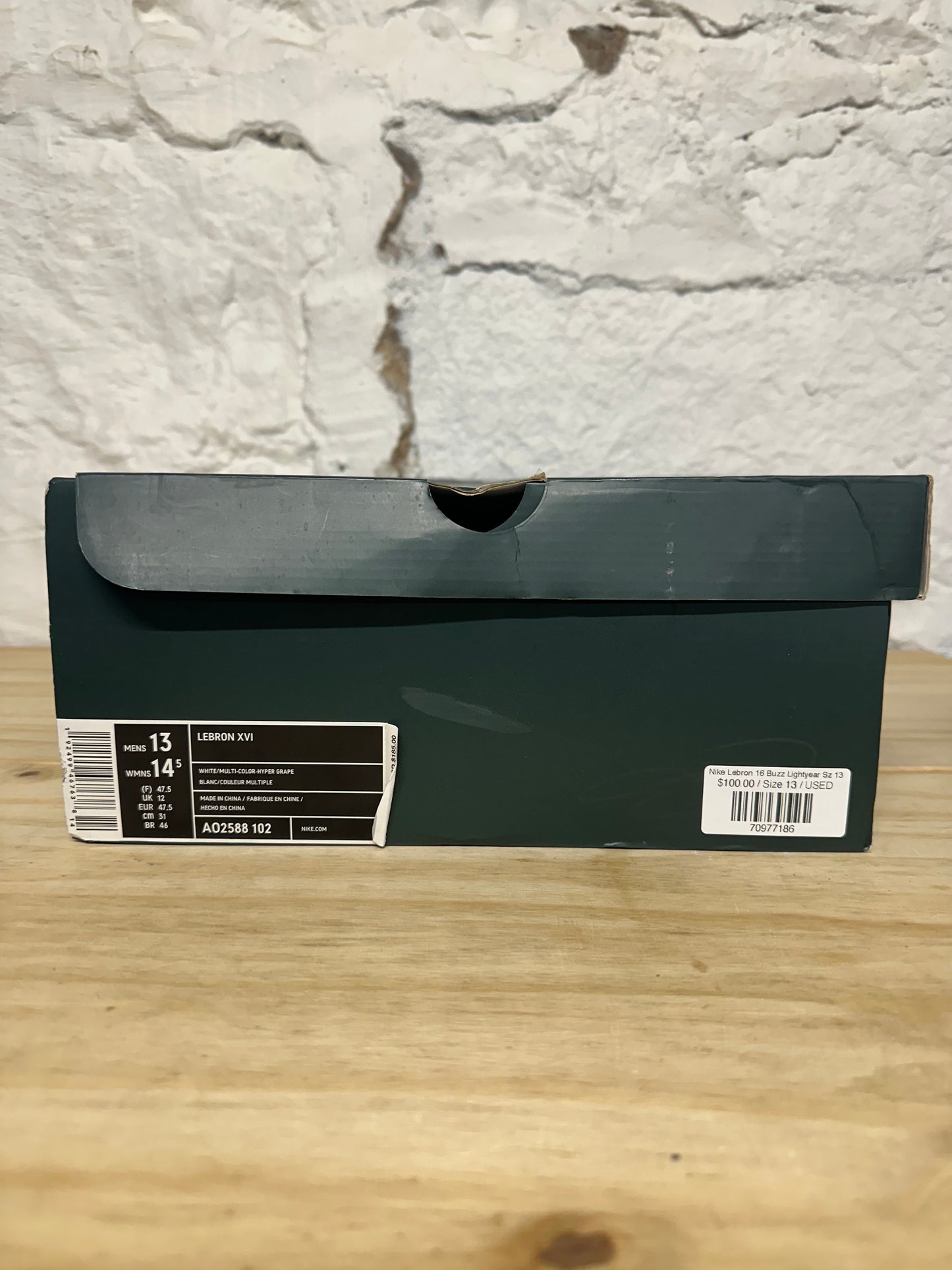 Nike LeBron 16 Buzz Lightyear Sz 13