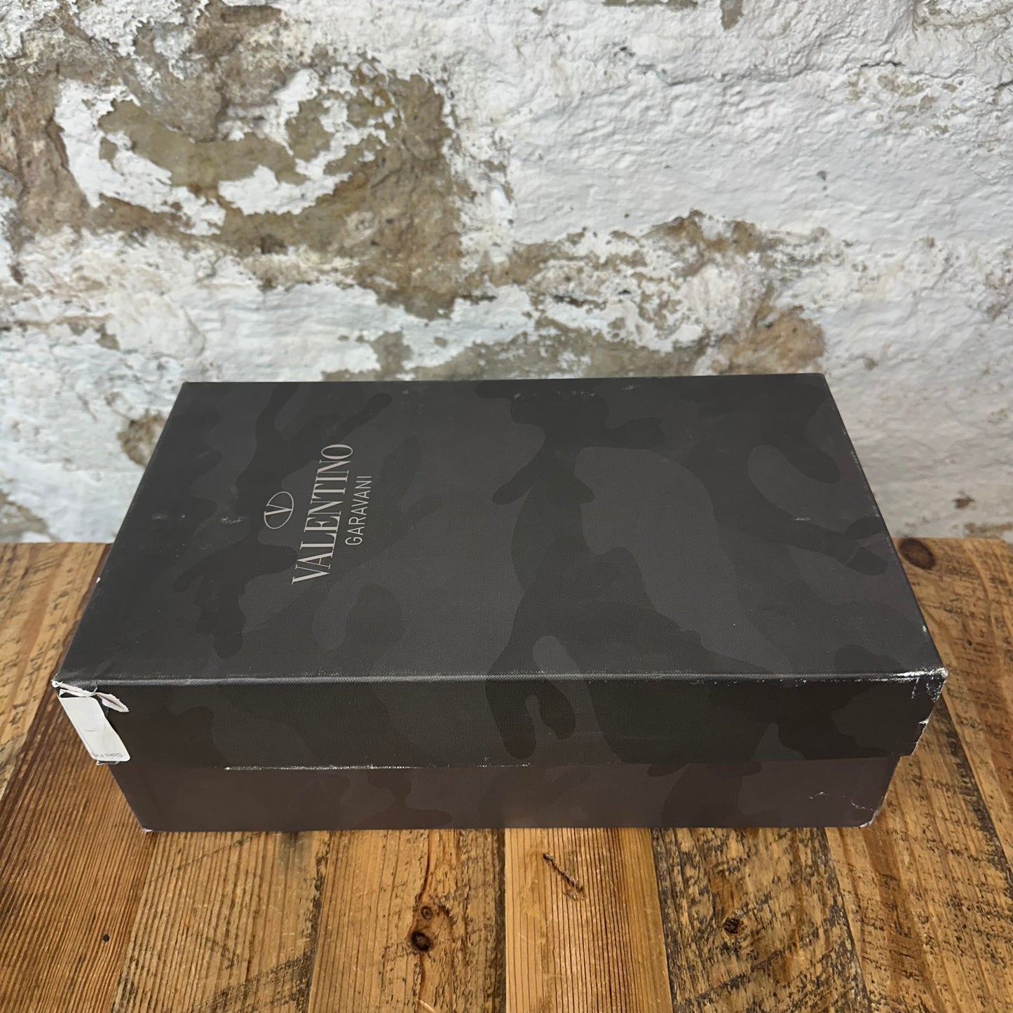 Valentino Green Camo Blue Rock Runner Sneaker Sz 13 (46) DS