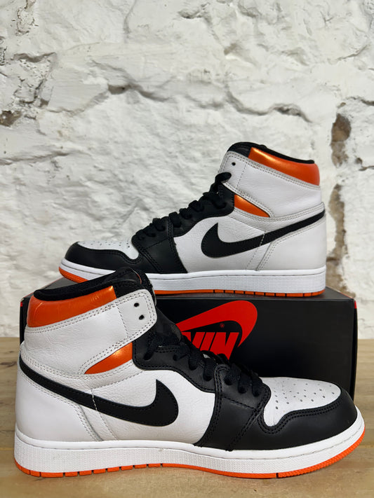Air Jordan 1 High Electro Orange Sz 10