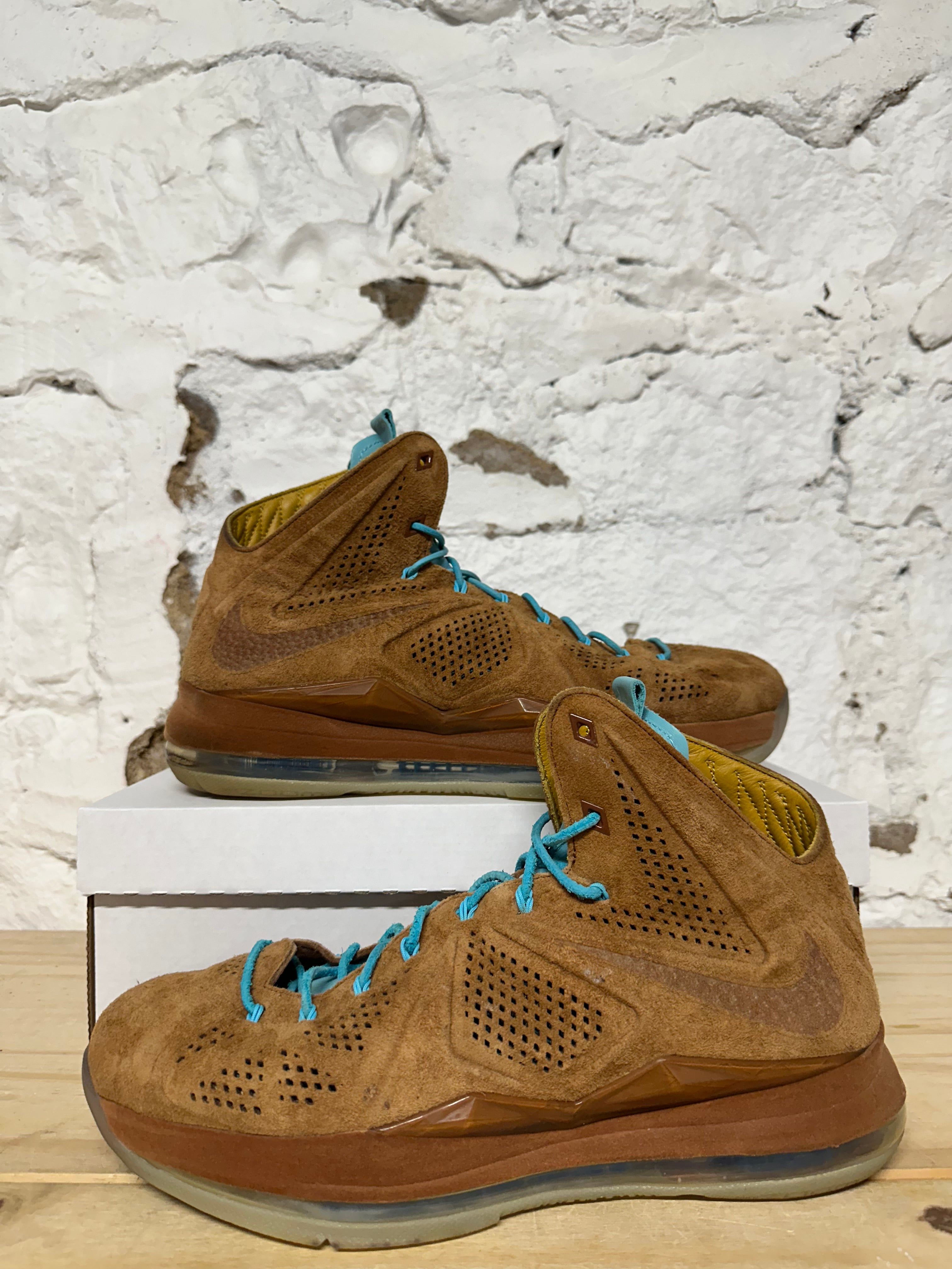 Nike LeBron 10 EXT Hazelnut Sz 11.5