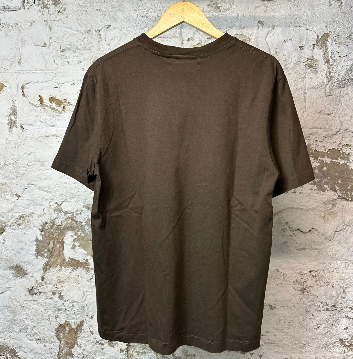 Amiri White Spellout T-shirt Brown Sz S
