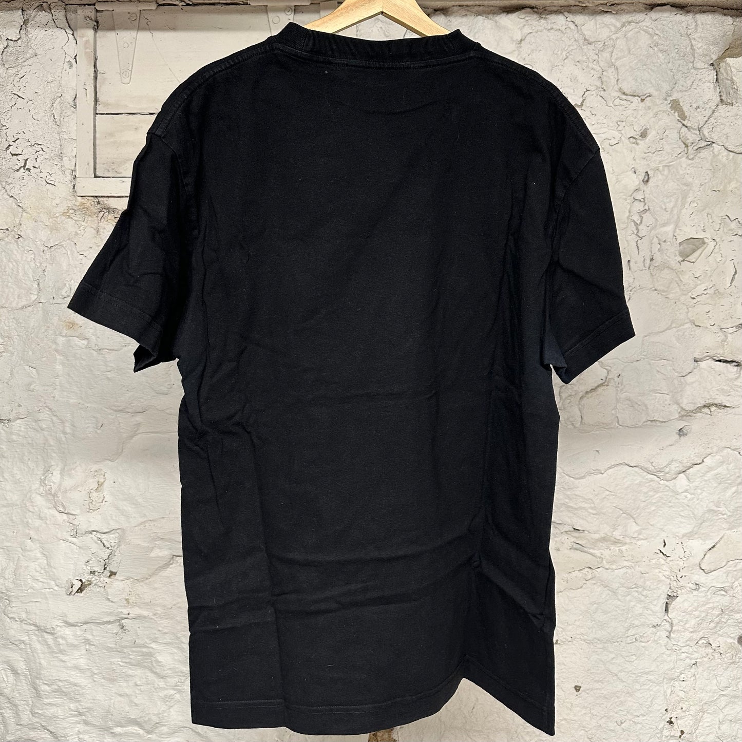 Palm Angels Orange Spray HK T-shirt Black Sz L