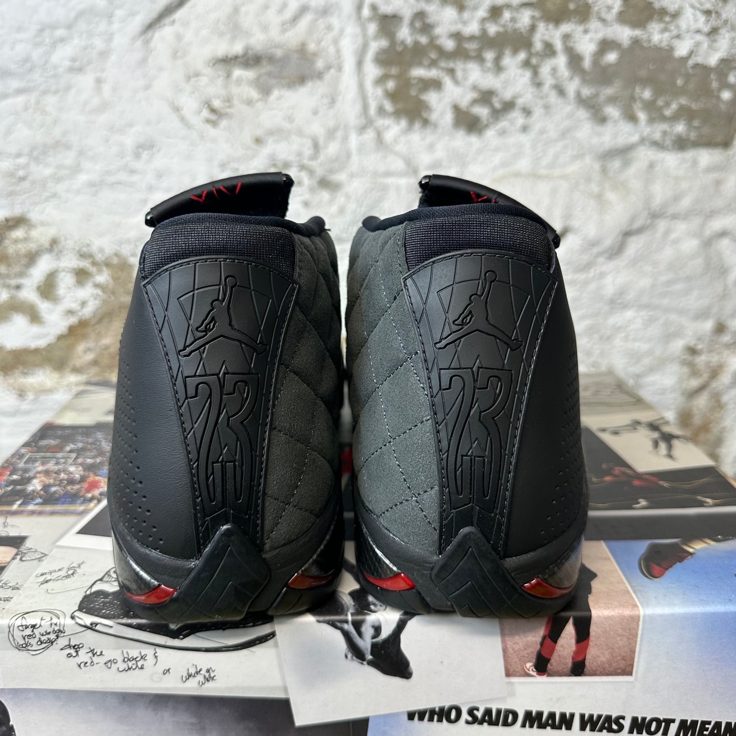 Air Jordan 14 Black Ferrari Sz 12 DS