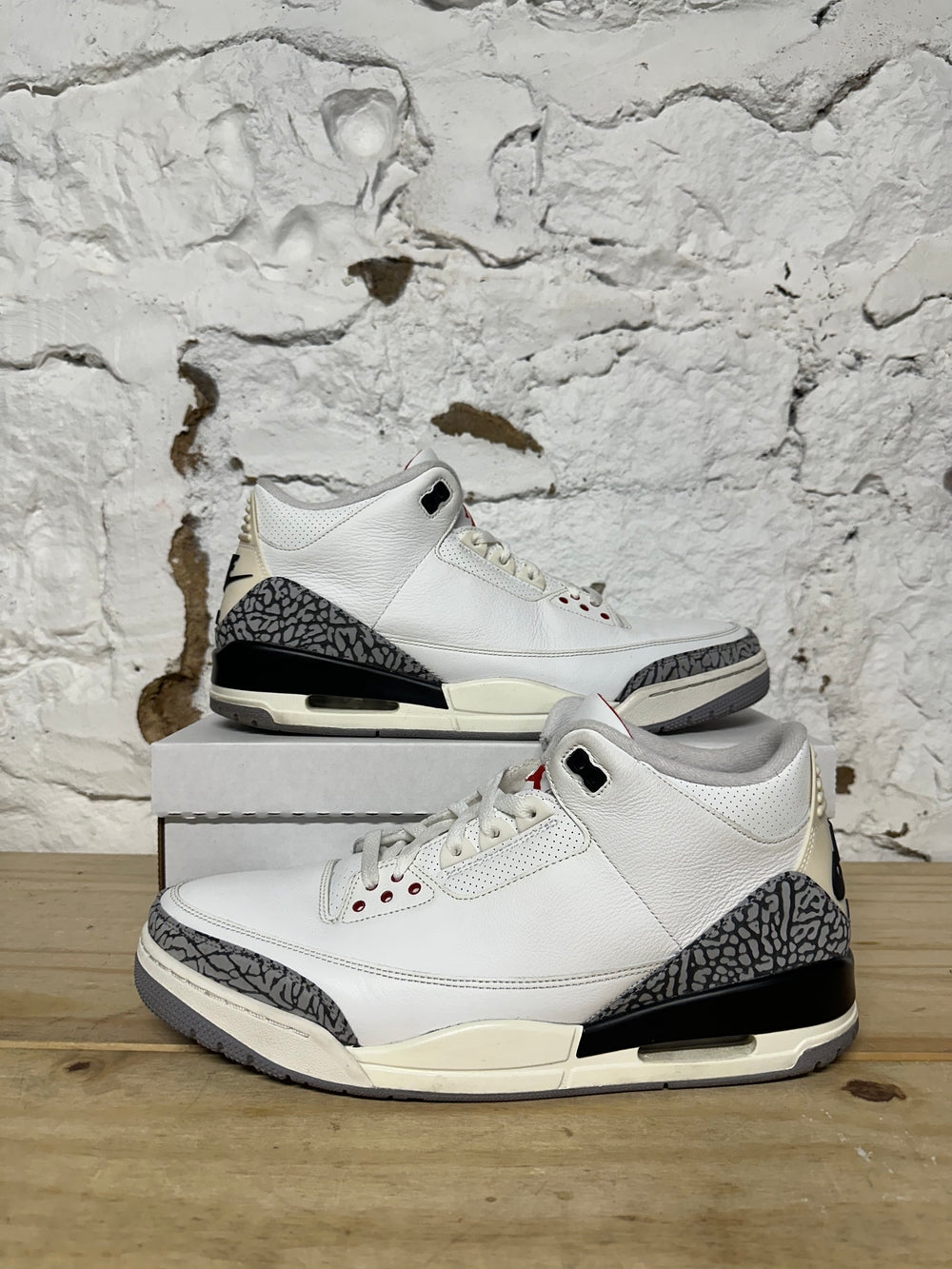 Air Jordan 3 White Cement Reimagined Sz 14