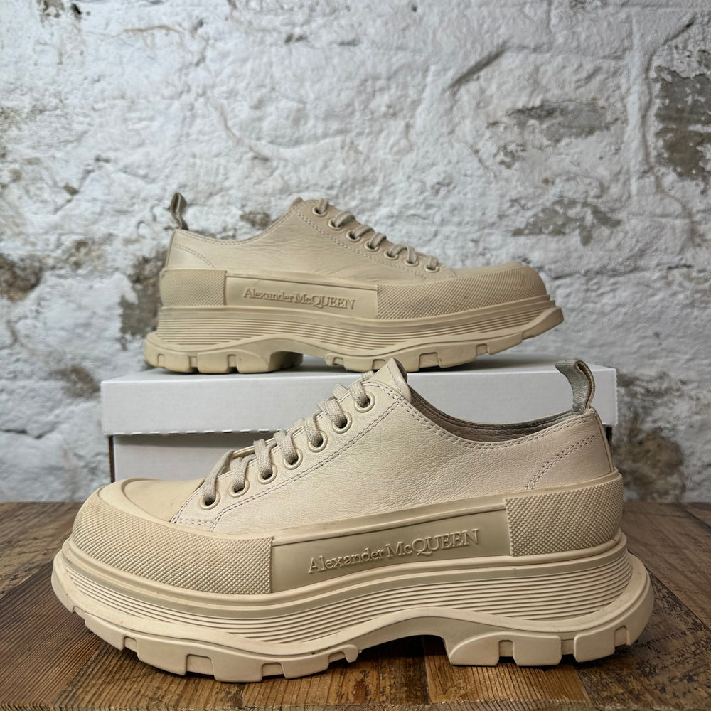 Alexander Mcqueen Tan Tread Boot Low Sz 11 (44) No Box