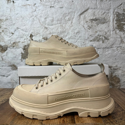 Alexander Mcqueen Tan Tread Boot Low Sz 11 (44) No Box
