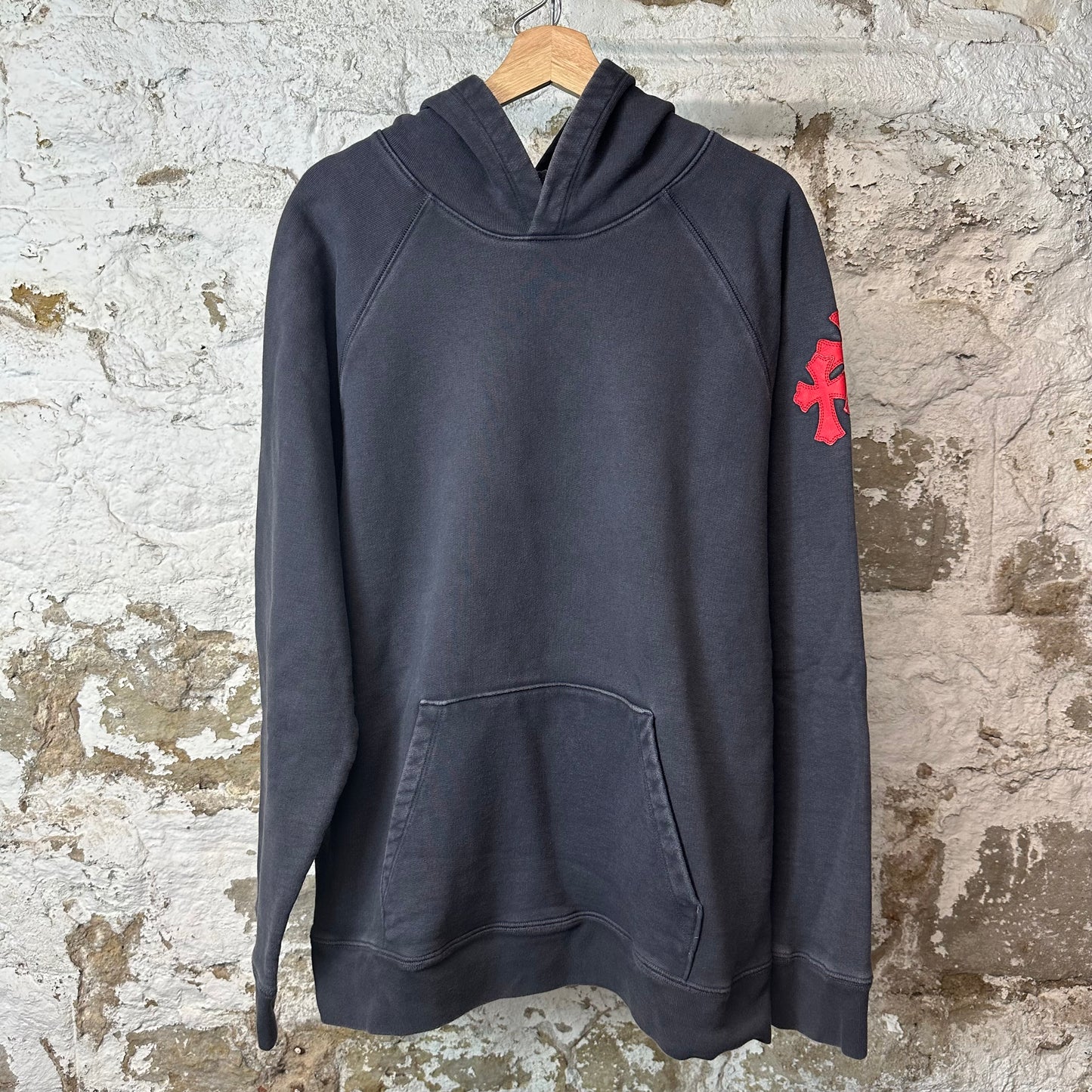 Chrome Hearts Paper Jam Navy Hoodie Sz XL