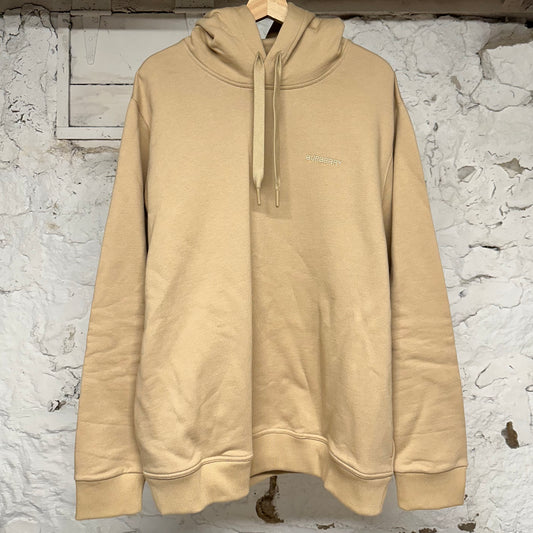 Burberry Tan Back Logo Hoodie Sz L