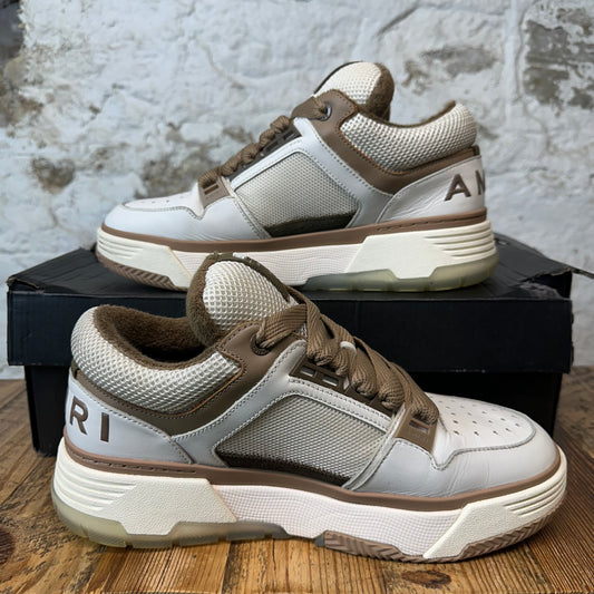 Amiri MA-1 Brown White Cream Sneaker Sz 11 (44)