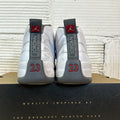 Air Jordan 12 White Dark Grey Sz 11.5