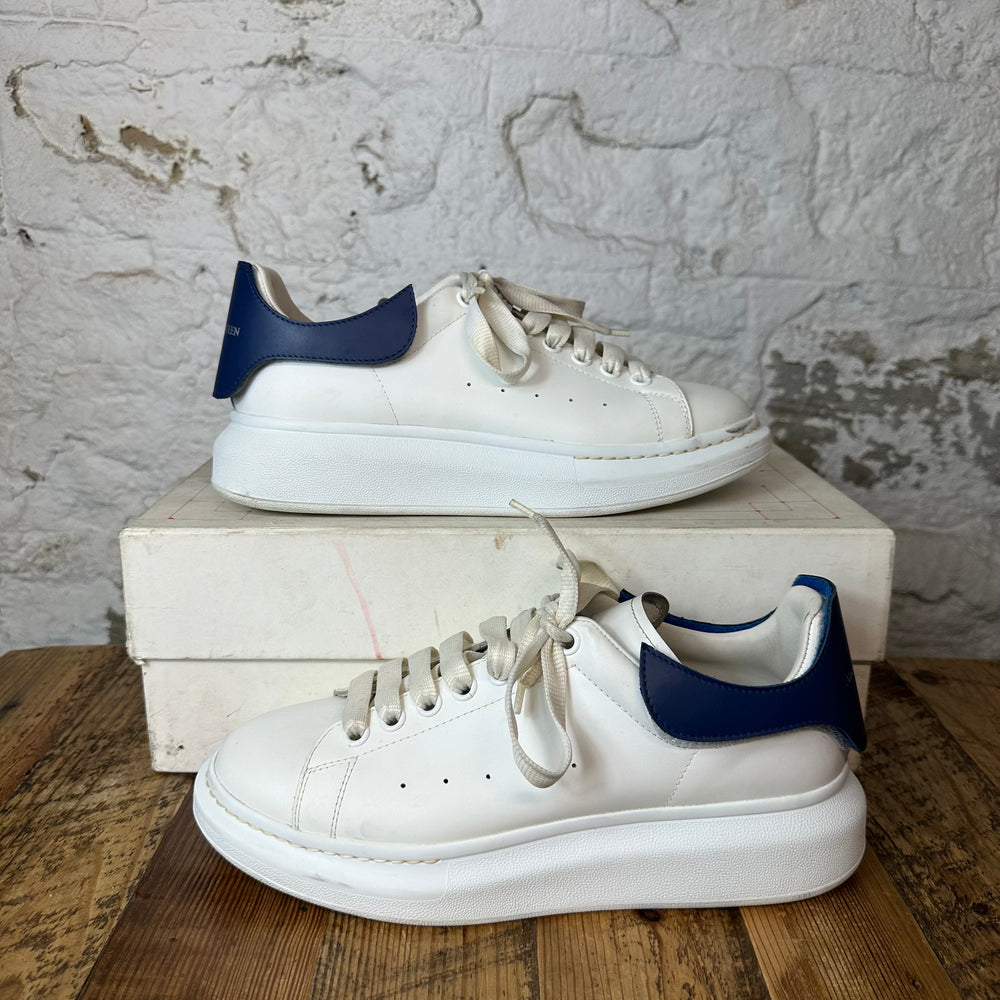 Alexander Mcqueen Changing Tab White Sneaker Sz 8 (41)