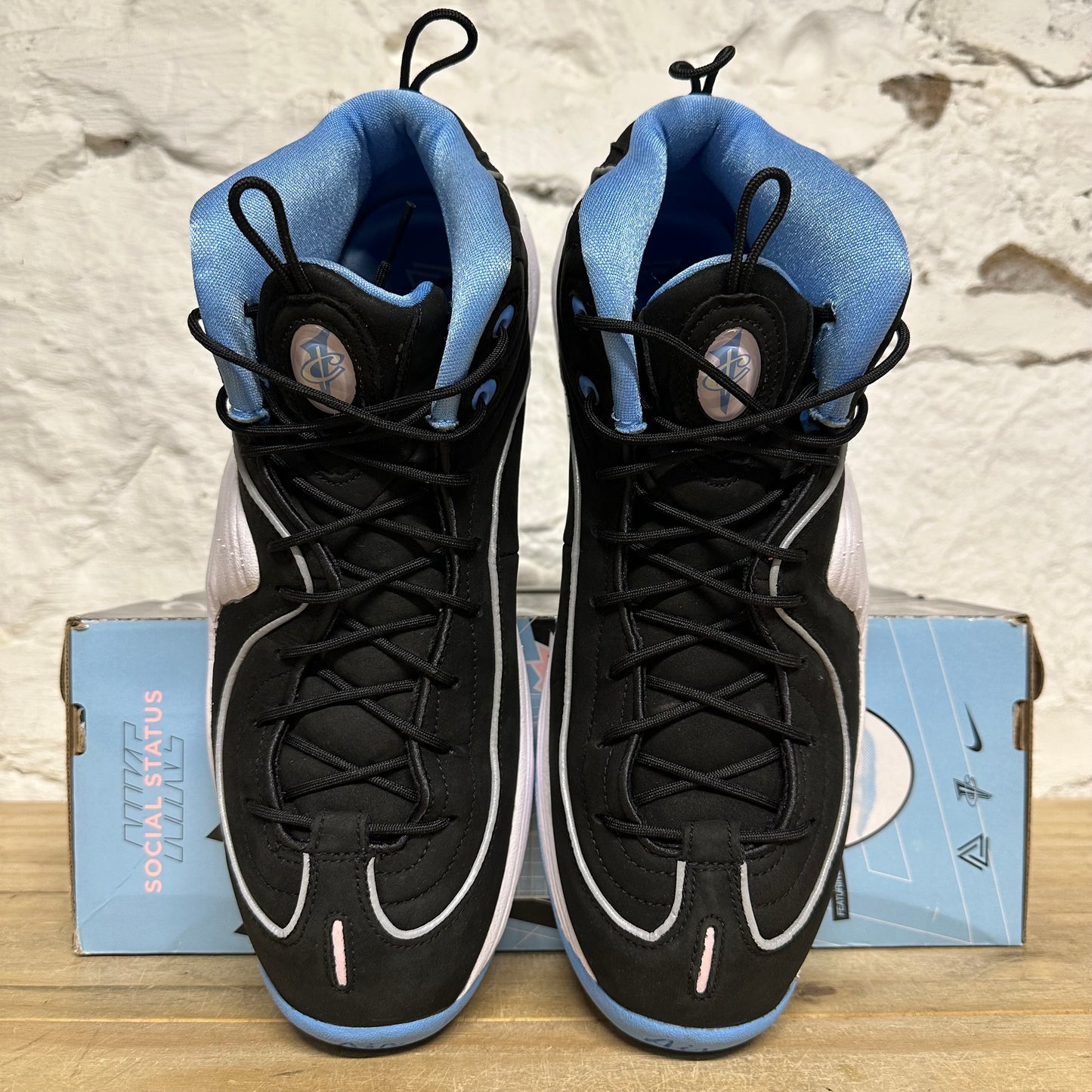Nike Air Penny 2 Social Status Playground Black Sz 12.5