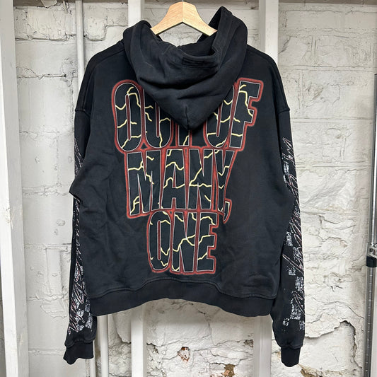 Godspeed Podium Dreams Faded Black Hoodie Sz XS