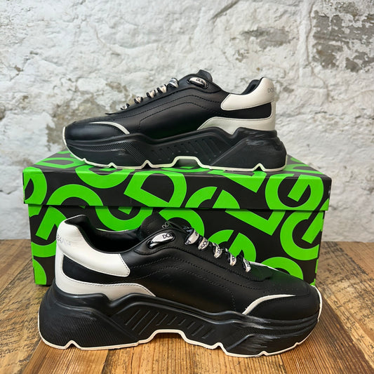 Dolce & Gabbana Black White Daymaster Sneaker Sz 10 (43)