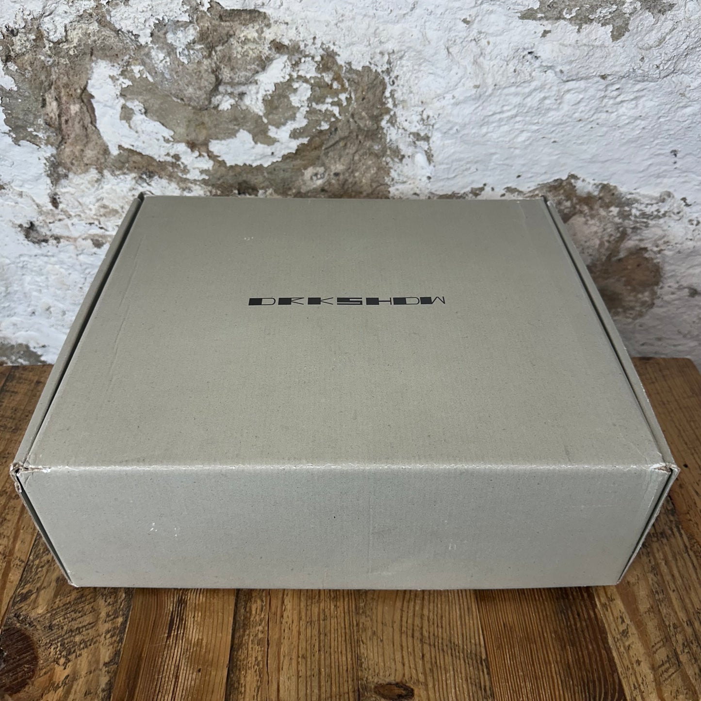 Rick Owens Abstract Black Milk Sneaker Sz 8.5 (41.5)