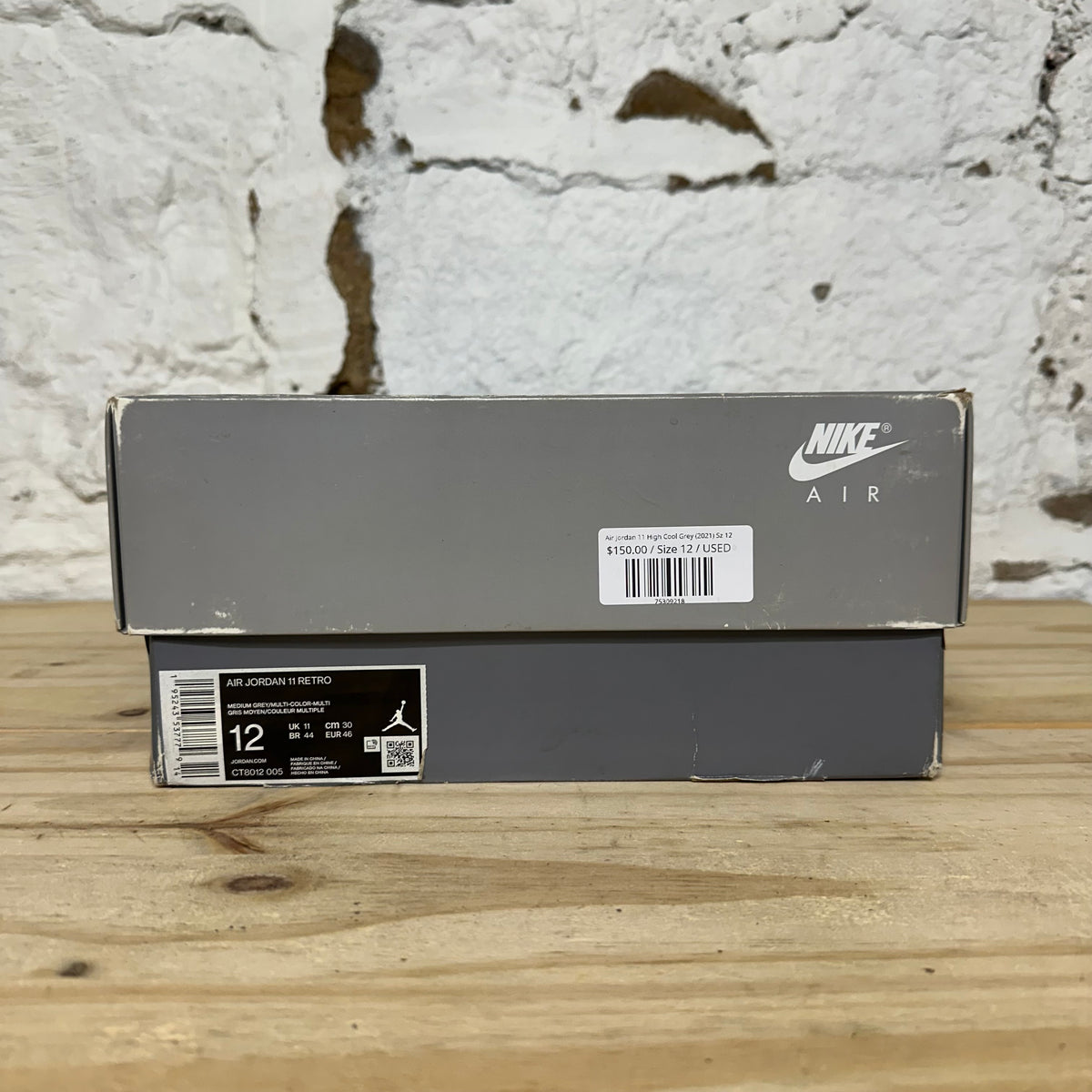 Air Jordan 11 High Cool Grey (2021) Sz 12