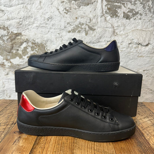 Gucci Green Tiger Black Ace Sneaker Sz 8