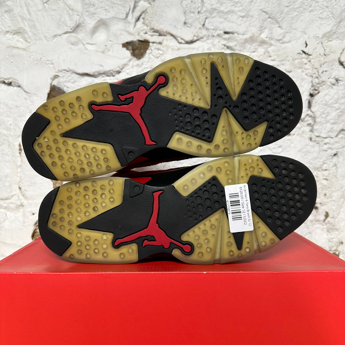 Air Jordan 6 Toro Bravo Sz 12