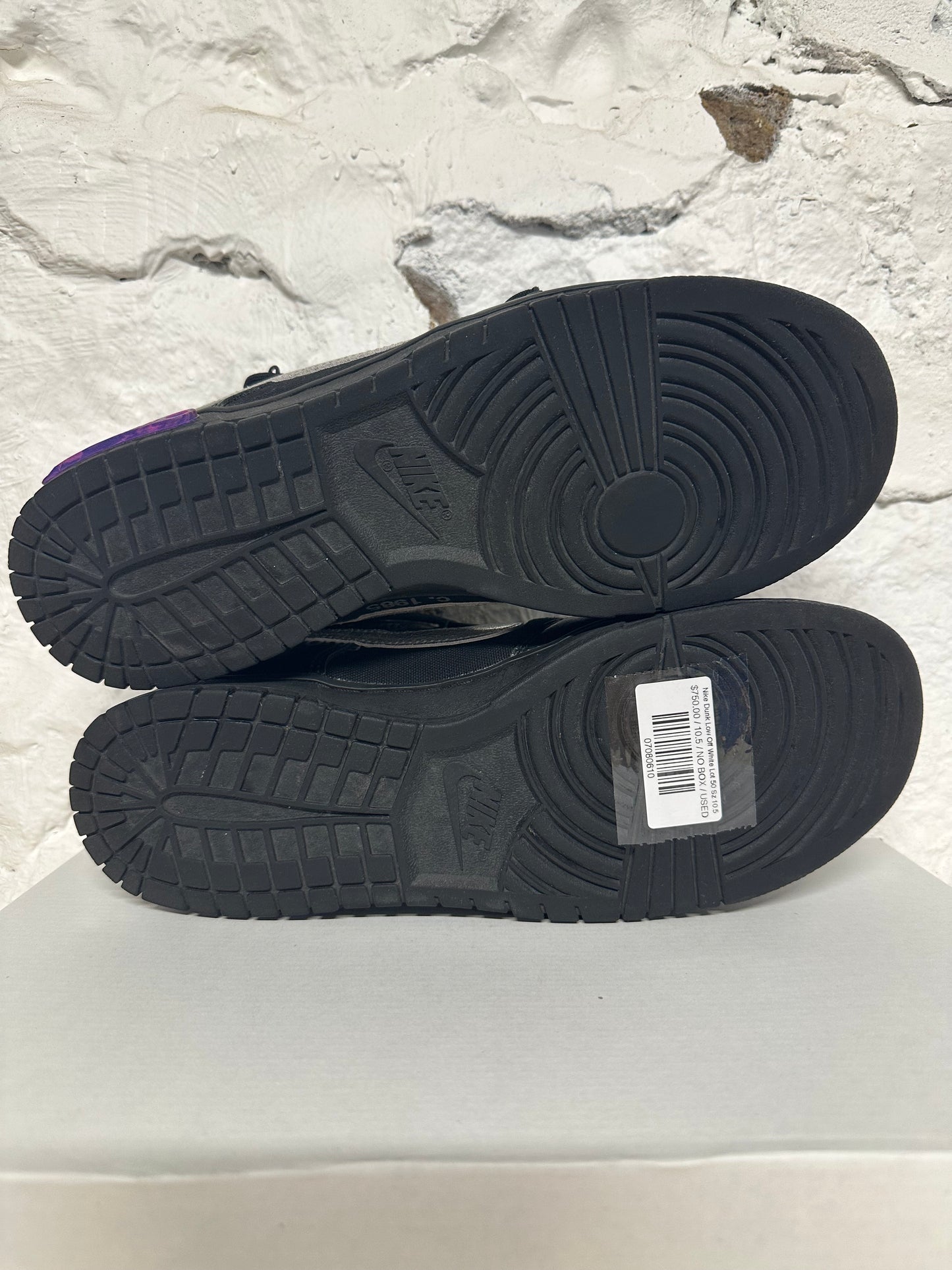 Nike Dunk Low Off-White Lot 50 Sz 10.5