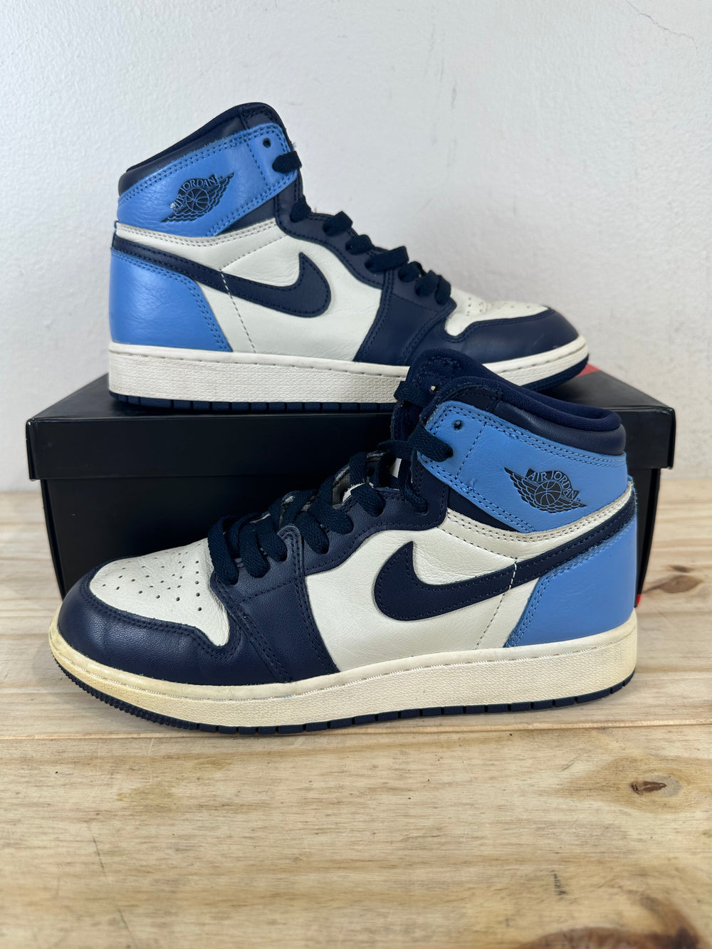 Air Jordan 1 High Obsidian Sz 6Y