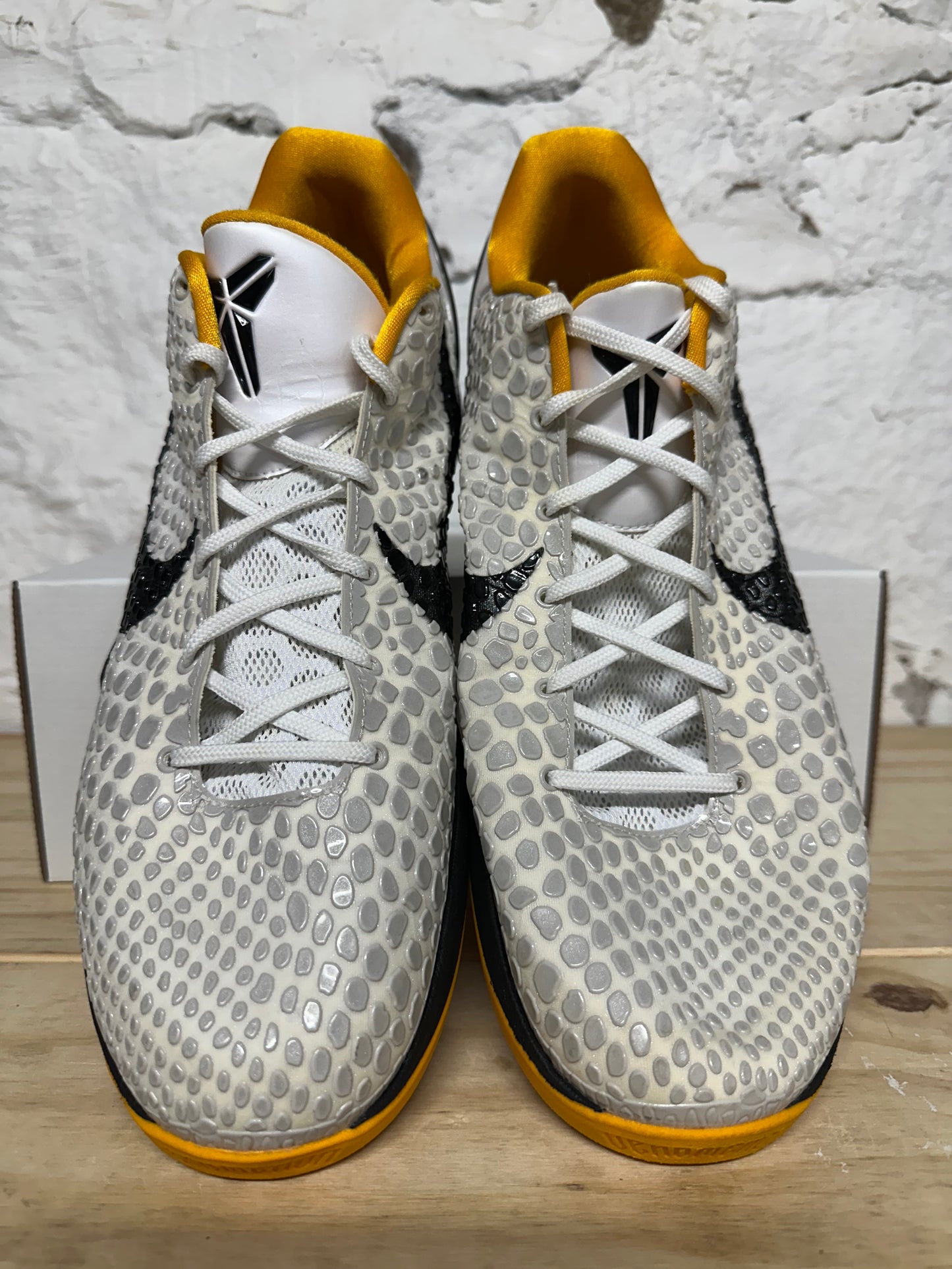 Nike Kobe 6 Protro White Del Sol Sz 15