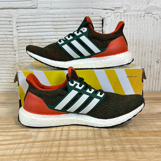 Adidas Ultra Boost 4.0 Miami Hurricanes Sz 10 DS