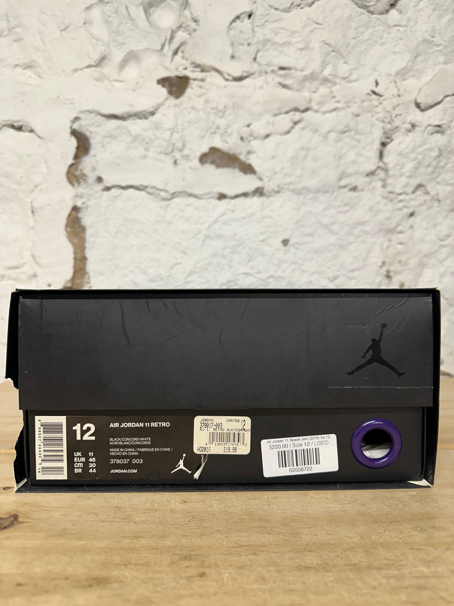 Air Jordan 11 High Space Jam (2016) Sz 12