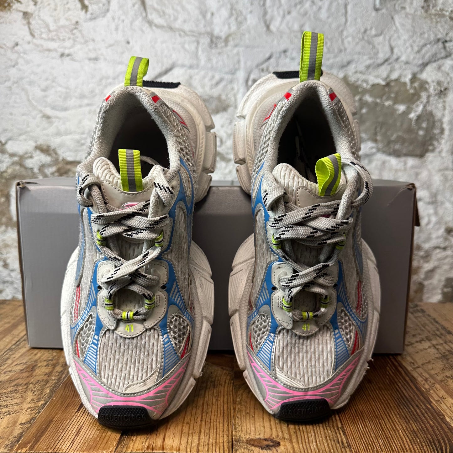 Balenciaga 3XL Multicolor Grey Sneaker Sz 8 (41)