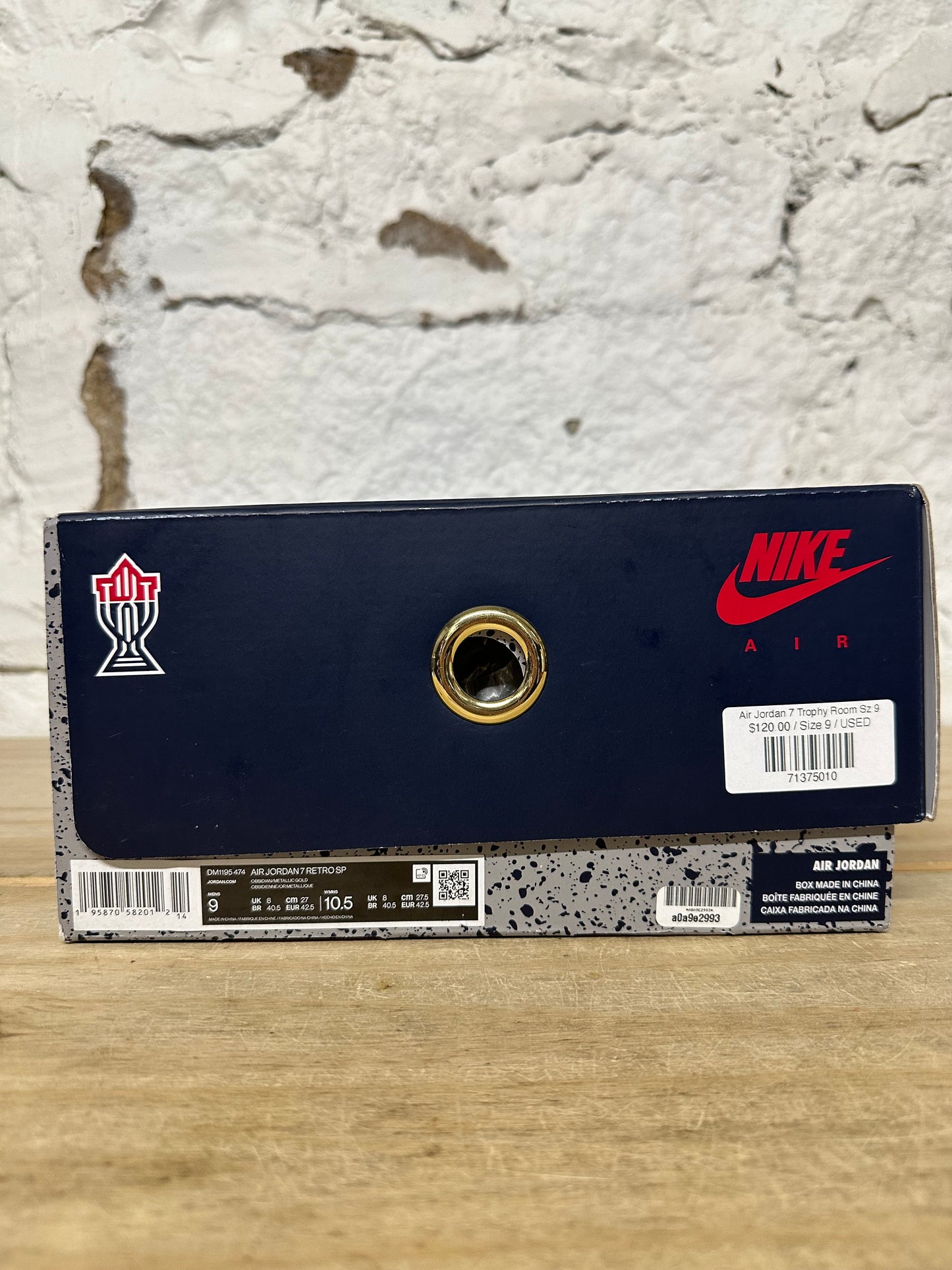 Air Jordan 7 Trophy Room Sz 9