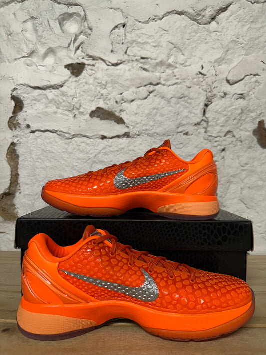 Nike Kobe 6 Protro Total Orange Sz 8.5 DS