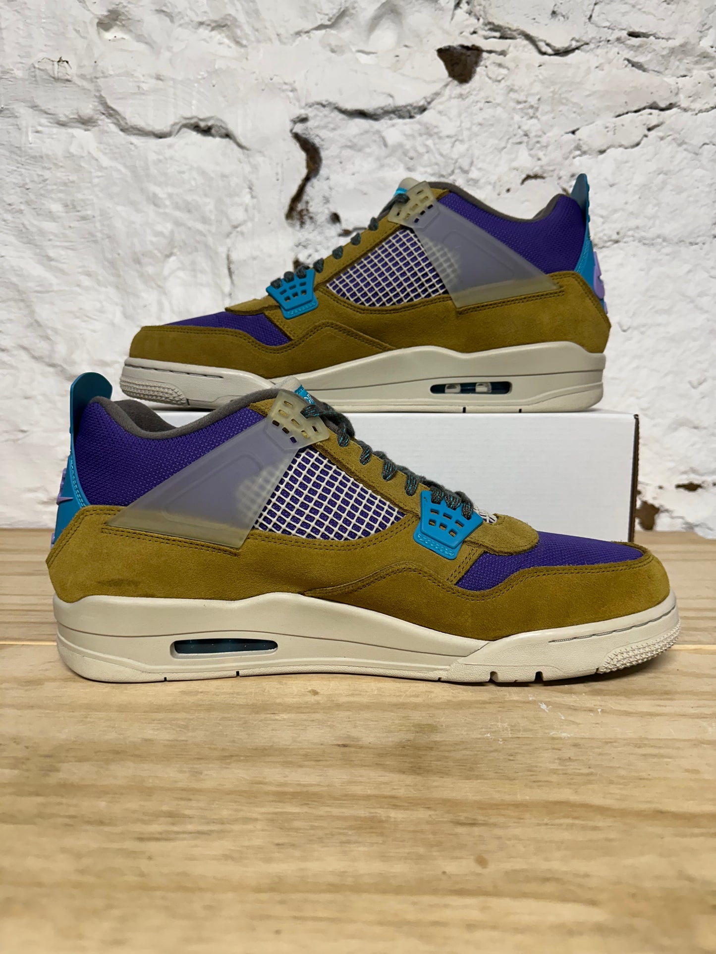 Air Jordan 4 Union Desert Moss Sz 14