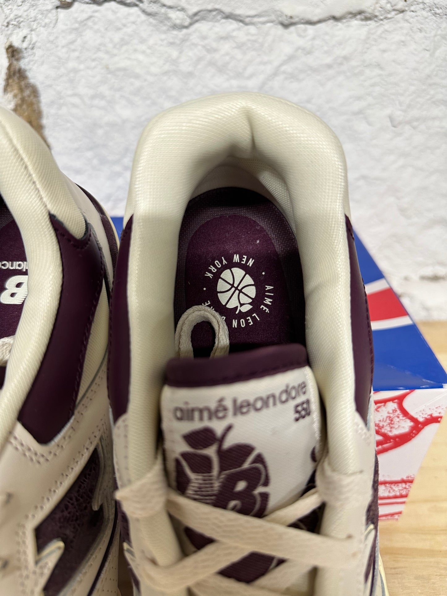 New Balance 550 ALD Purple Sz 11.5