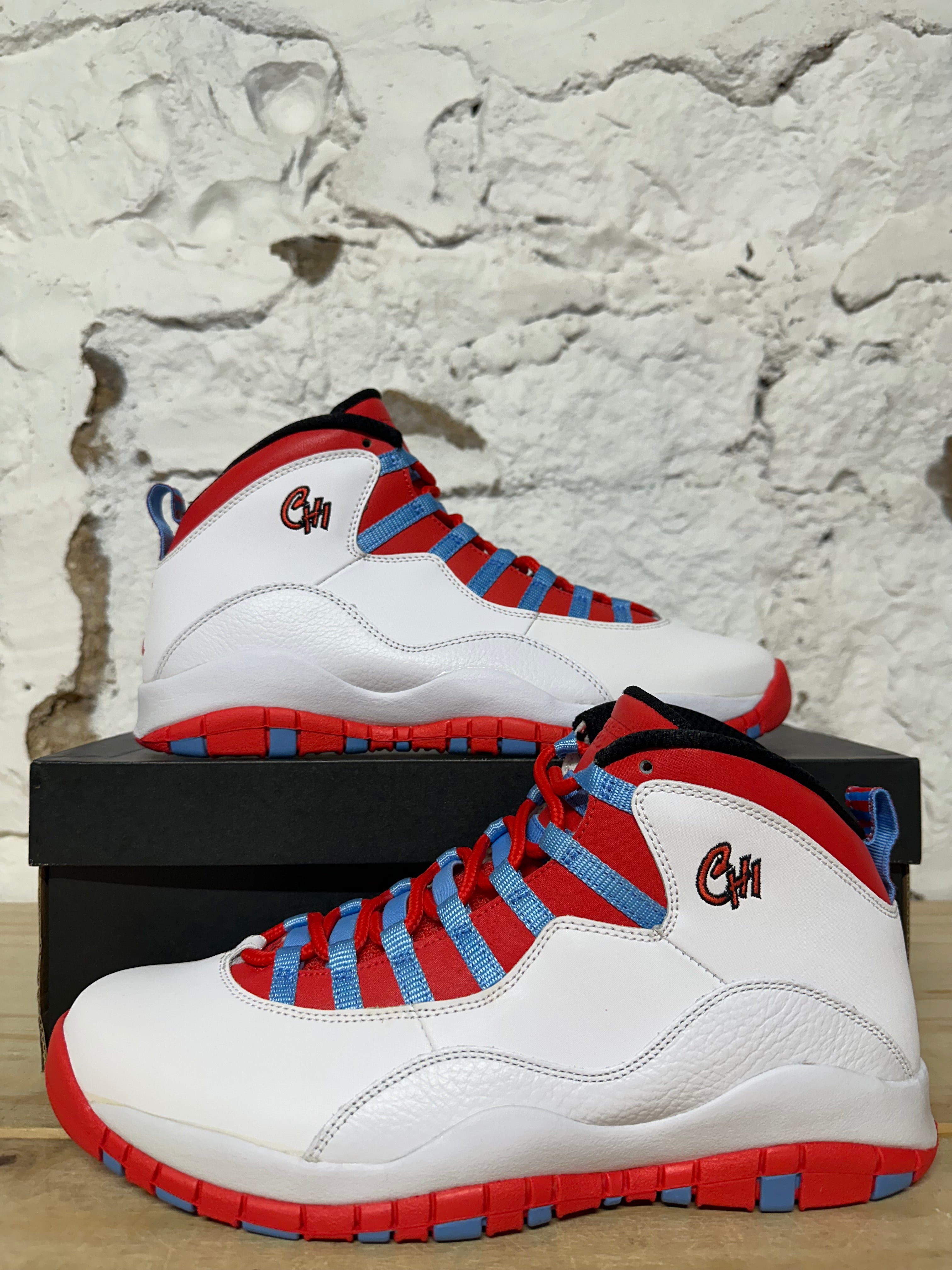 Air Jordan 10 Chicago Flag Sz 10.5 DS