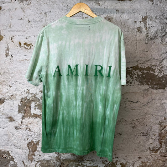 Amiri Green MA Gradient T-shirt Sz L