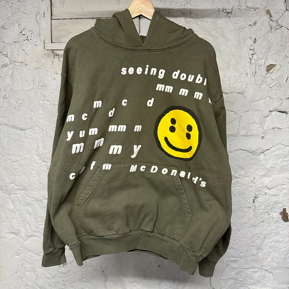 CPFM Mcdonalds MMM Olive Hoodie Sz M