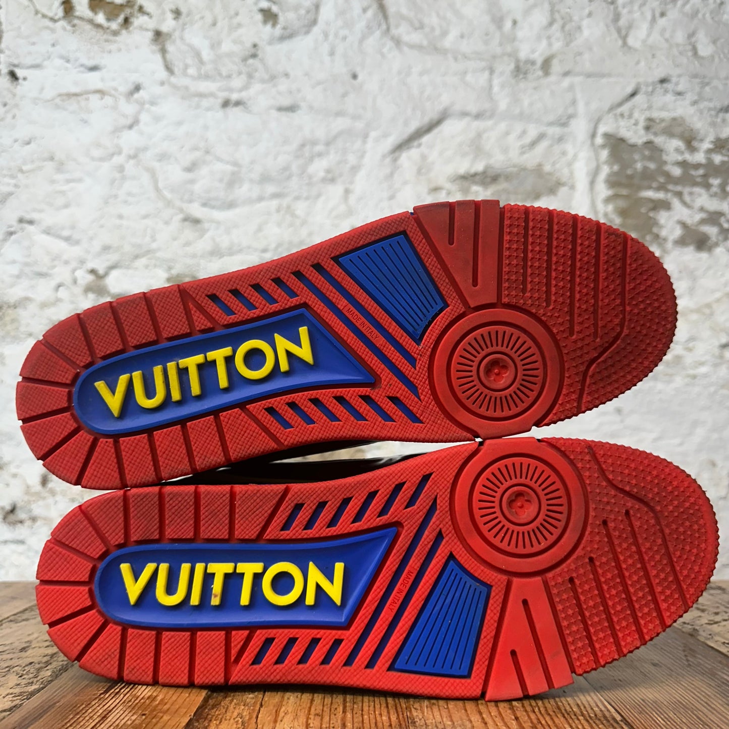 Louis Vuitton Marine Patent Trainer Sneaker Sz 11 (9.5LV)