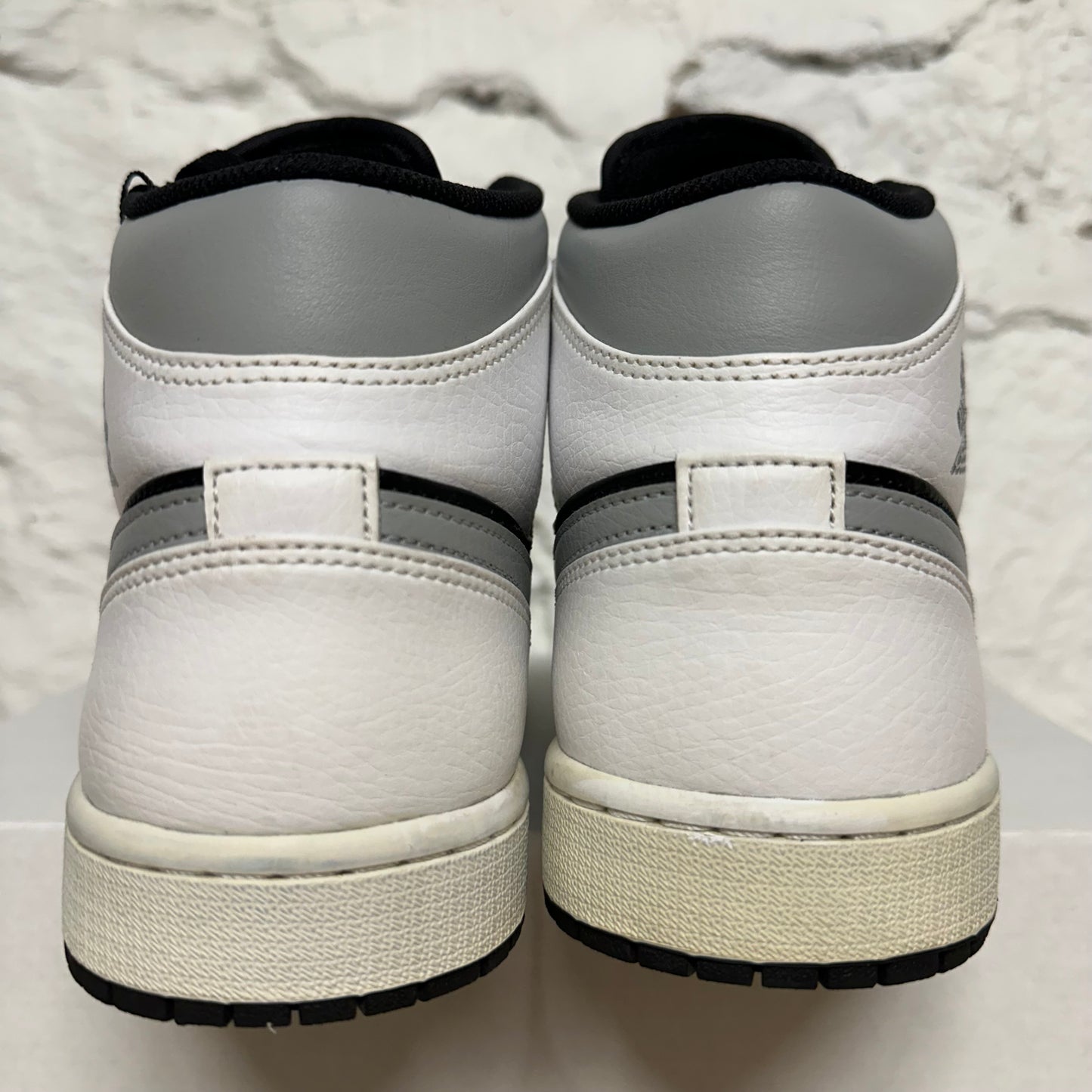 Air Jordan 1 Mid White Shadow Sz 11.5